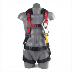 고소작업용 안전그네 허리보호대 전체식 원터치 버클 추락방지 (싱글) 건축현장