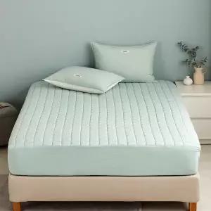 [모던하우스] 소프트워싱 누빔 매트리스커버 슈퍼싱글 소프트그린