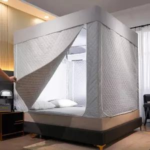 침대 보온 방한 방음 노래방 탠트 가정 텐트 방풍