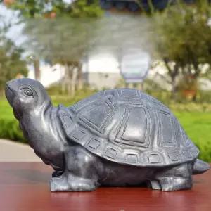 조각상 돌거북 거북이 석상 풍수 길이 정원 장수 행운 조경 창업 재물 기원 조형물