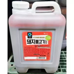돼지 불고기 양념 10KG/소 제육 볶음 고기 소스 고추장 액상 양념장 대용량 불고기용 업소용 식당용