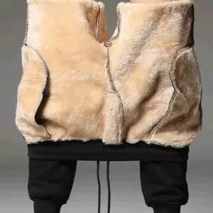 팬츠 바람 처리로 핏과 밑단 시보리 보온성 겨울 차가운 있는 안정감 강화 바지 차단