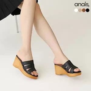 [아나이스]국산 트리플 웨지 뮬슬리퍼 7.5cm_26S002 [무료배송]
