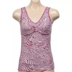 [하프클럽/]브라런닝 가슴밑 패턴 유니크한 창민 지브라 매쉬테잎