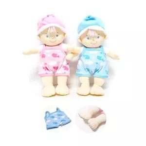 2세 시각 촉각발달 옷입히는 폭신 인형 어부바 낮잠용 키카 캐릭터