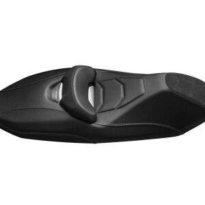 포르자 시트 등받이 안장 바나나 VTX1300 매트 피아지오 등받이오토바이 받침대 검정