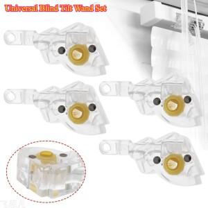 범용 블라인드 틸트 완드 세트 - 욕실  침실 및 서재의 낮은 레일 틸터 메커니즘 4개