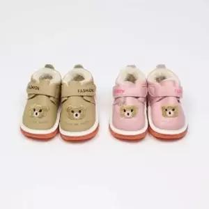 [셀러허브 1]곰돌이 토들러 털 겨울 걸음마 보행기화