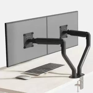 모니터 거치대 고중량 컴퓨터 32인치 듀얼 모니터 암 업무용 책상용 받침대