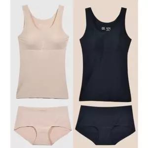 심리스 무봉제 브라 런닝 팬티 세트 0256cy
