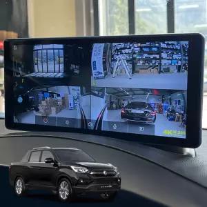 렉스턴스포츠 블랙박스4채널 터치형 호환 호크W