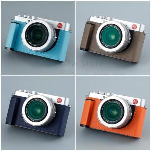 핸드워크 사진 카메라  소가죽 가방 바디 박스 케이스, Leica D-Lux7 D-LUX109 핸드그립 보호 슬리브 베이