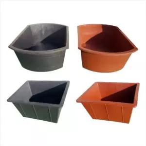 고무대야 옥상 다용도 화분 텃밭 사각고무다라