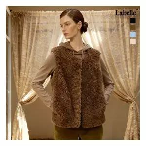 라벨르by신영모피 호주산 천연양모 컬링 베스트