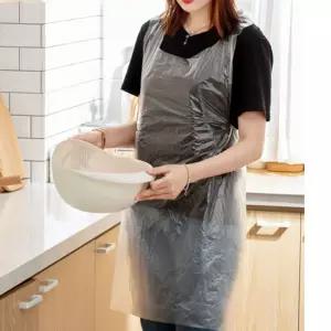 일회용 주방 작업 비닐 미용 앞치마 500매