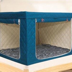 원터치 난방텐트 실내 사각난방텐트 난방 거실 수면 방풍