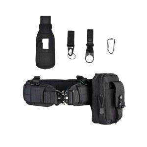 낚싯대 막대 홀더 탈부착 가능한 태클 백이 있는 조절 나일론 도강 벨트 낚시용 허리 격투 벨트를 세우고 어부를 위한 선물