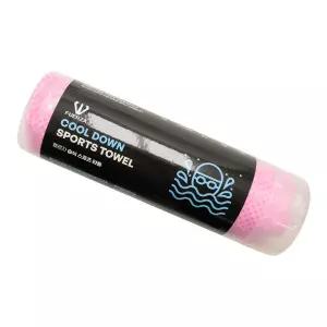 훼르자 수영 엠보싱 습식 스포츠 타올 핑크 대형 타월 운동용