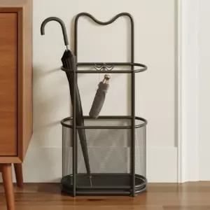 히키스 모던 스틸 메쉬 스탠드 인테리어 우산꽂이 R03개업선물 사무실 업소용 가정용 사각 현관 신발장 호