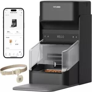 PETLIBRO RFID 자동 고양이 사료 공급기 개인 맞춤형 식사용 칼라 센서 인식 식단 추적 및 방지 다중