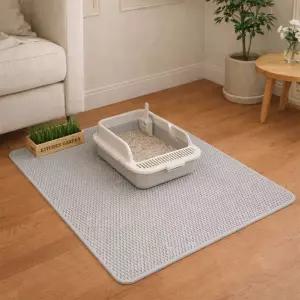 고양이 화장실 필수 발모래 방지 벌집 EVA 매트 펫매트 용품