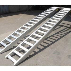 상하차 사다리 알루미늄 경사로 굴삭기 8자 3톤 농기계 관리기