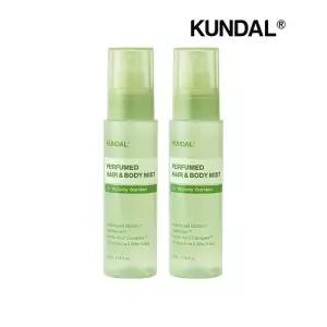 쿤달 헤어앤바디미스트 우디가든 80ml x2개