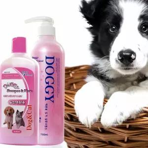 강아지 고양이 천연 샴푸 린스 400ml 애완 용 정제 바디 워시 자연 성분 화확 물질
