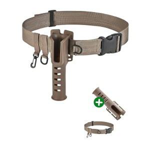 낚싯대 홀더 벨트 회전 주조 릴 야외 서핑 카약 낚시 장비 액세서리 웨더 스트랩 을 갖춘 휴대용 폴 삽입기가 있는 남성용 조절 가능한 허리 도랑