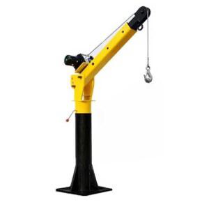 미니 크레인 트럭 전동 윈치 호이스트 기중기 500kg12v 차량용 유선리모컨