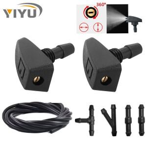 자동차 앞 유리 와이퍼 노즐 팬형 미스트 윈드스크린 워셔 물 분사 액세서리