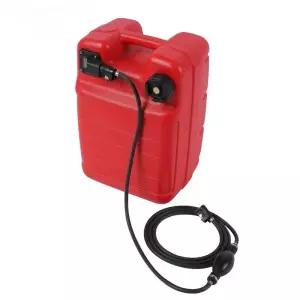 선외기 연료통 보트용 고무 휴대용 오일탱크 예비 주유통 선박 낚시용 호스세트