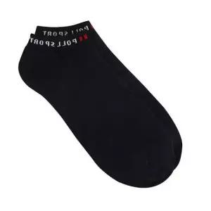 남성 폴라인 발목양말 검정색 양발 캐주얼 페션 남성 패션