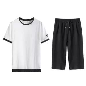 [에이치플러스몰]운동복 러닝 헬스 반팔 반바지 셋업 세트