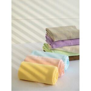 클래스 A 울트라 시트 블루 순면 이중 거즈 이불 커버 침구