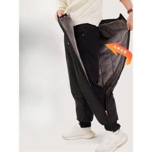 겨울 오버트라우저 방안 우모바지 아웃도어 우모복 BASIC DOWN 세트 현장 경량패딩