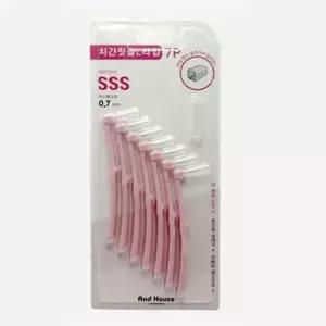 7P 7mm 이쑤시게 치실 치간칫솔 L형 치아 WFLRRUL