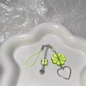 지앤지네잎클로버 행운키링 행운 수능 키링 응원 합격선물 키홀더 핸드폰줄 우정 커플 선물