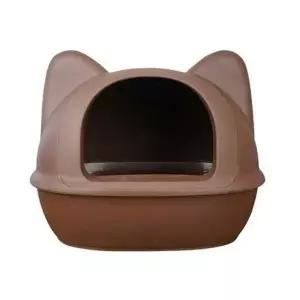 고품질 s 펫투비 아이캣 고양이 화장실 브라운 레귤러 즐똥 배변...