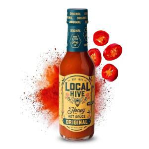 로컬 하이브 오리지널 허니 핫소스 u2013 6온스 | 달콤하고 매콤 시그니처 할라피뇨 페퍼 블렌드를 사용한 천연 생꿀 디핑, 타코, 바비큐, 그릴링 및 요리에 완벽합니다