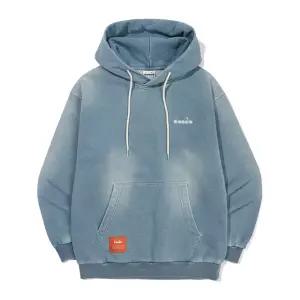 디아도라 diadora 이큅 워싱 데님 후드티셔츠 BLUE D6123LHD29-BLL