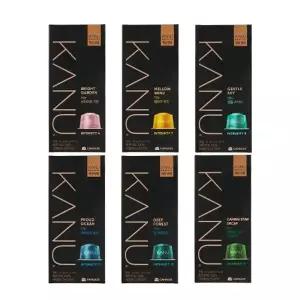 [카누] 캡슐커피 카누머신 전용 6종세트(60캡슐)