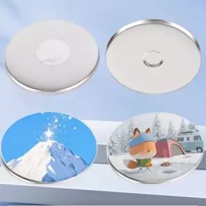 DIY 재료 자석형 핀버튼 키링 원형 제작 58MM 100개