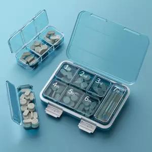 휴대용 약통 알약 케이스 U777 약보관함 보조제 크기별 종류별 순서별 소분 정리함