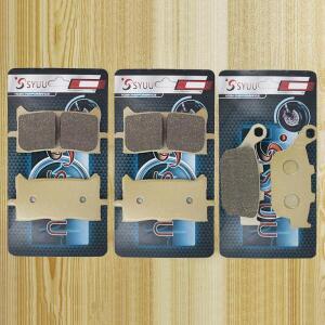 혼다 CBR650R 2014-2022 X-ADV750 NSS750 Forza 용 구리 반금속 전방 후방 브레이크 패드