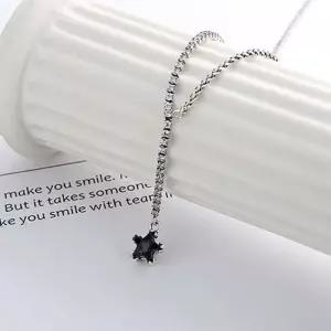 실버목걸이 925순은목걸이 까만별과은하수N306