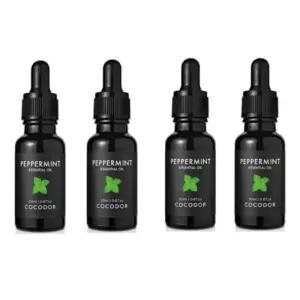 코코도르 페퍼민트 에센셜 오일 이사 선물 20ml 4개 BNA