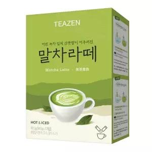 [티젠] 말차라떼 14.5g*7입
