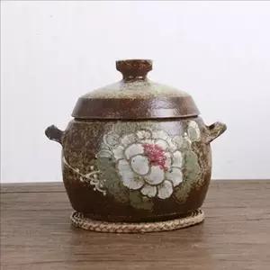 황토 쌀 보관통 전통 도자기 쌀독 곡식 저장 용기 쌀벌레 방지