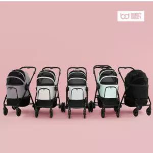 스엔코샵 반려견 유모차 개모차 강아지 미니 펫 블랙 BNS